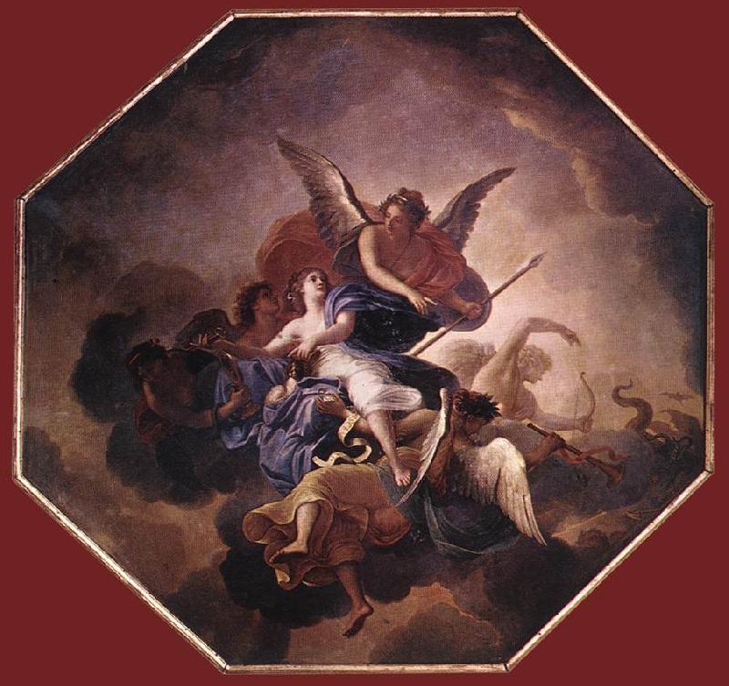 LE BRUN, Charles The Triumph of Faith  fs